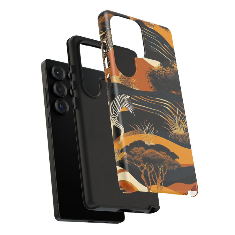 Abstract Afrikaans Savanne Zebra Patroon