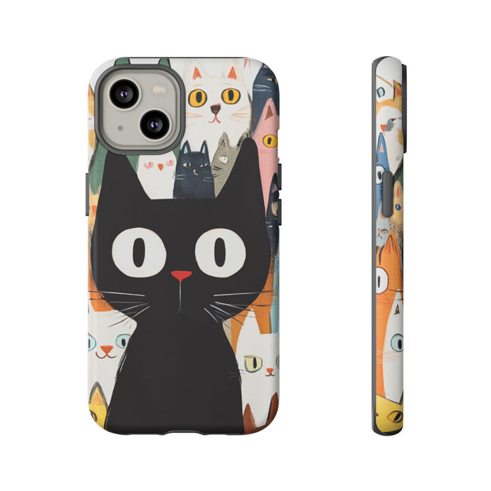 Schattige Cartoon Kattenpatroon