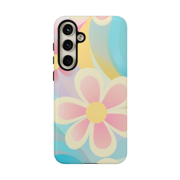 Pastel Groovy Bloemenpatroon