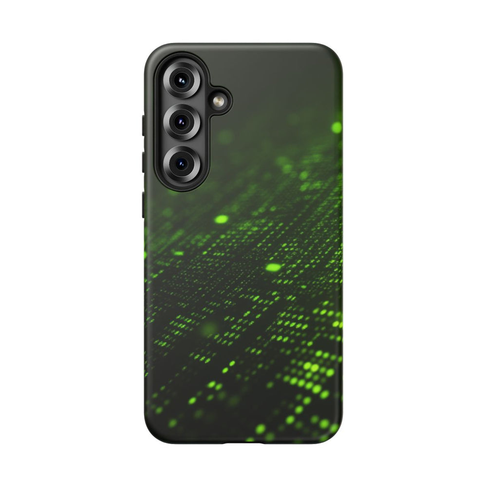 Abstract Groen Digitaal Raster Ontwerp