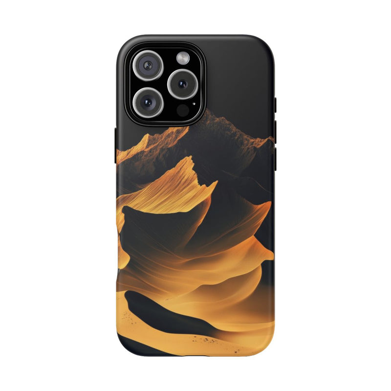 Gouden Gradient Berglandschap