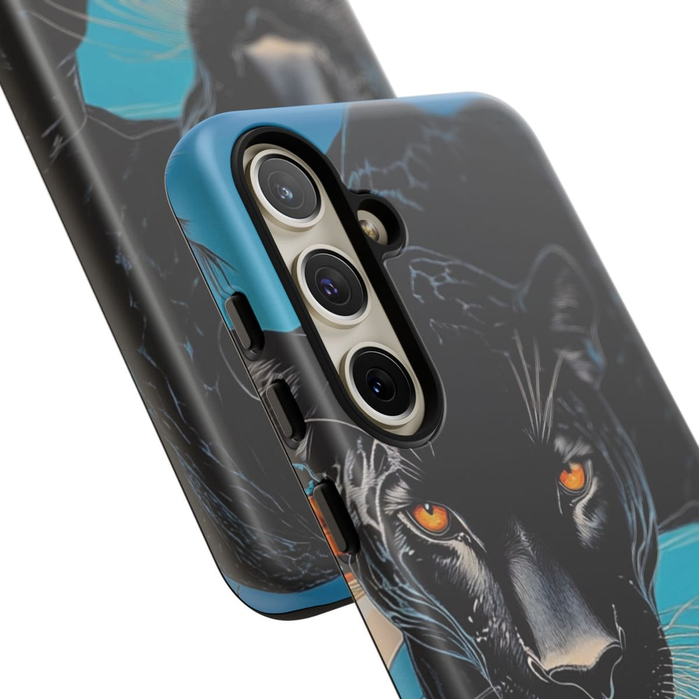 Zwarte Panter bij Zwembad