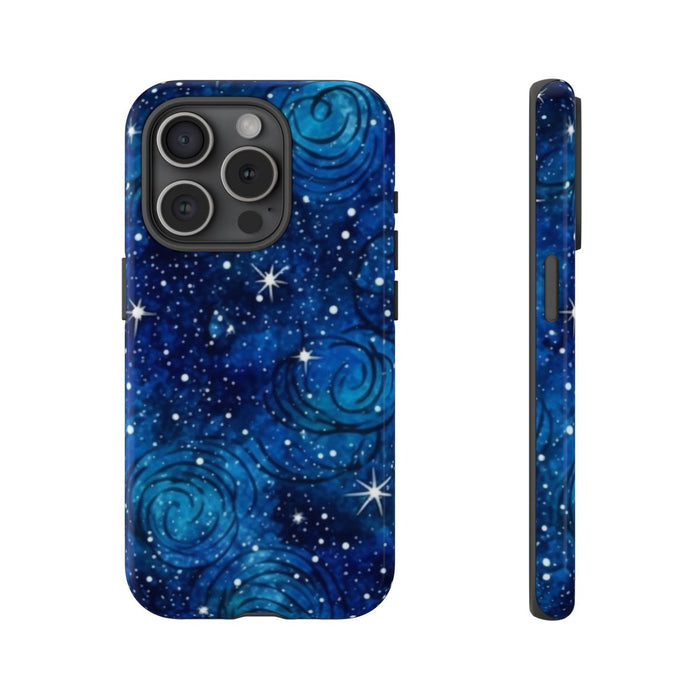 Blauw Sterrenstelsel Patroon