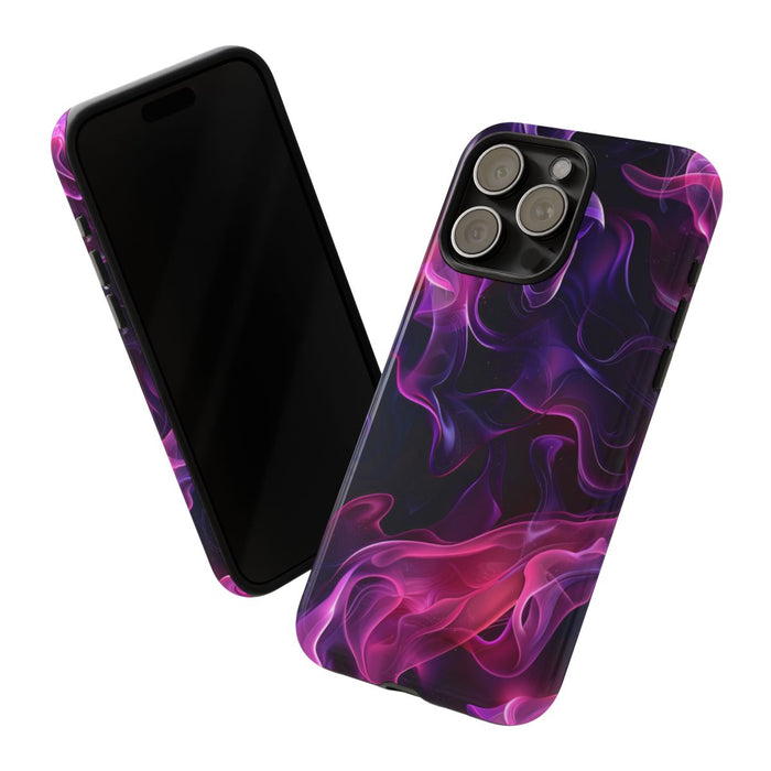 Violette en Roze Abstracte Vlammen