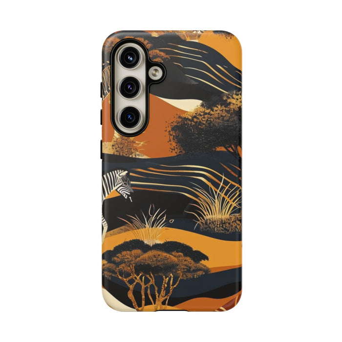 Abstract Afrikaans Savanne Zebra Patroon