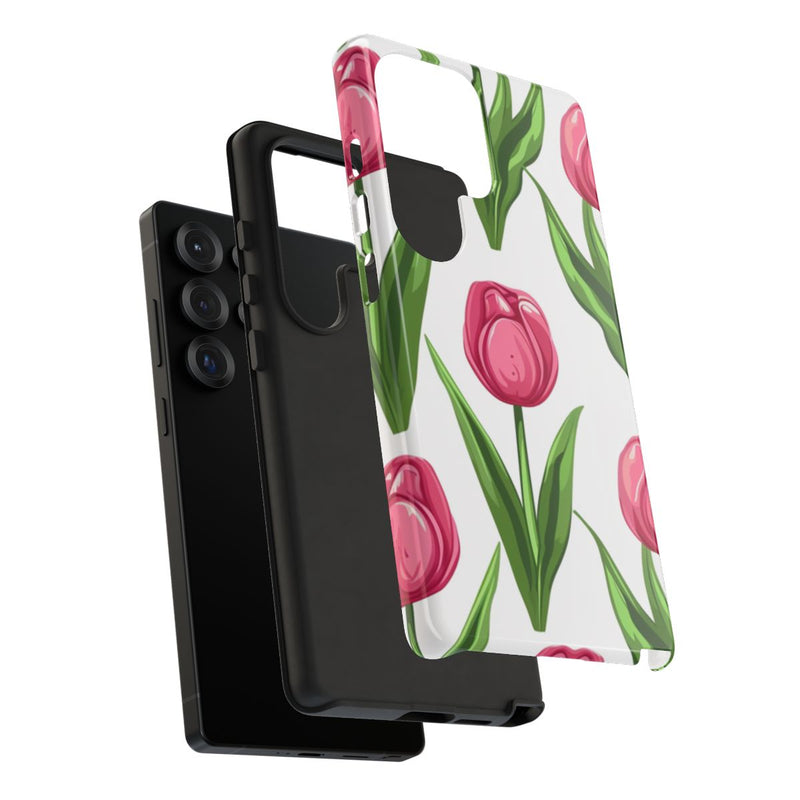 Roze Tulp Bloemenpatroon