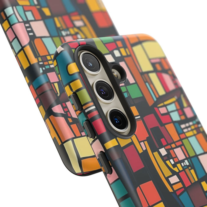 Abstract Veelkleurig Geometrisch Patroon