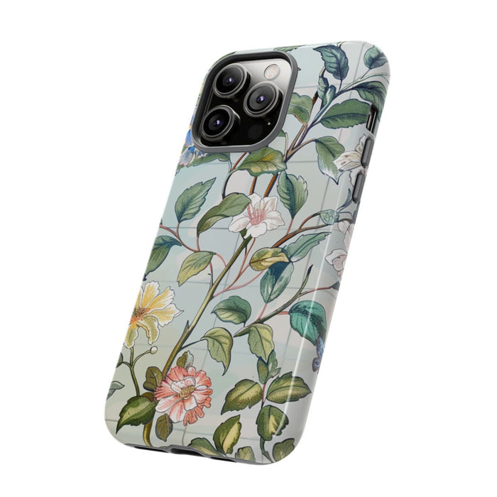 Vintage Bloemenpatroon met Vlinders
