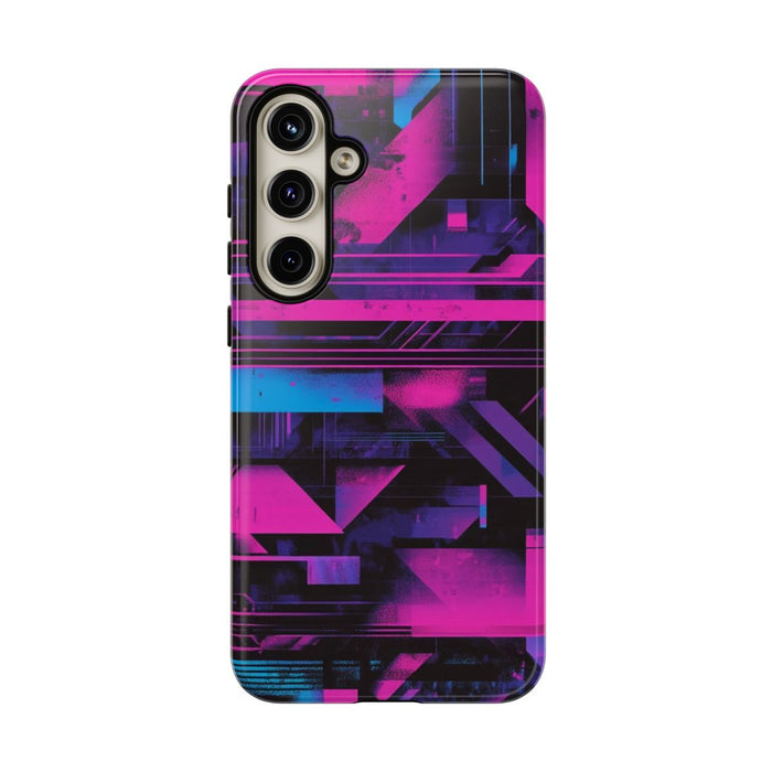 Neon Geometrisch Abstract Patroon