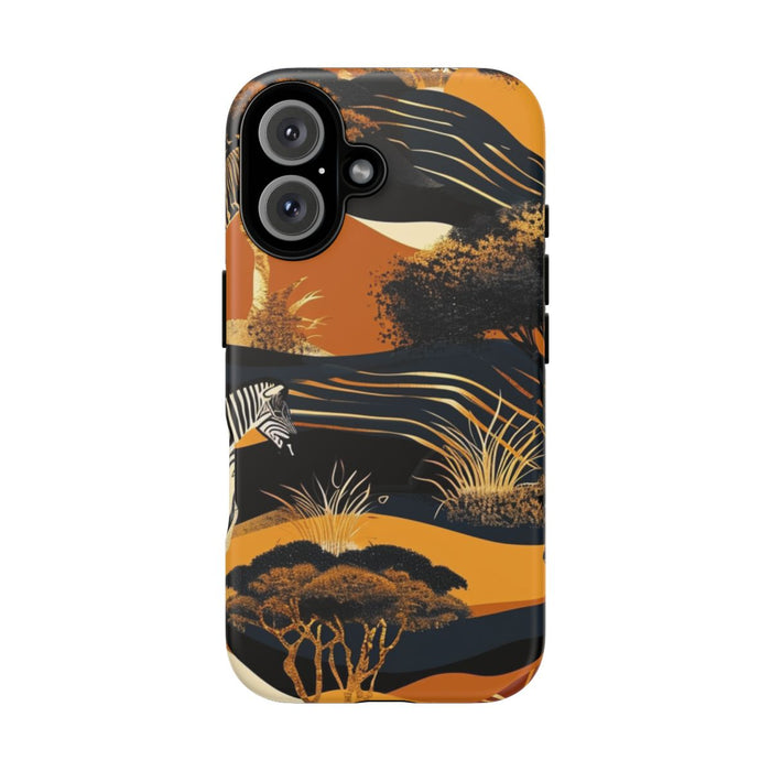 Abstract Afrikaans Savanne Zebra Patroon