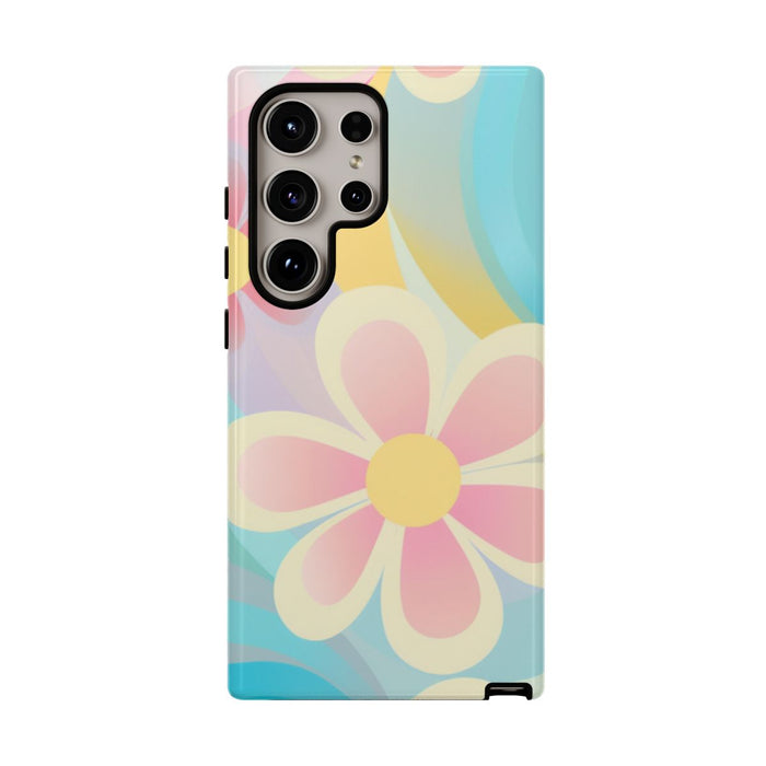 Pastel Groovy Bloemenpatroon