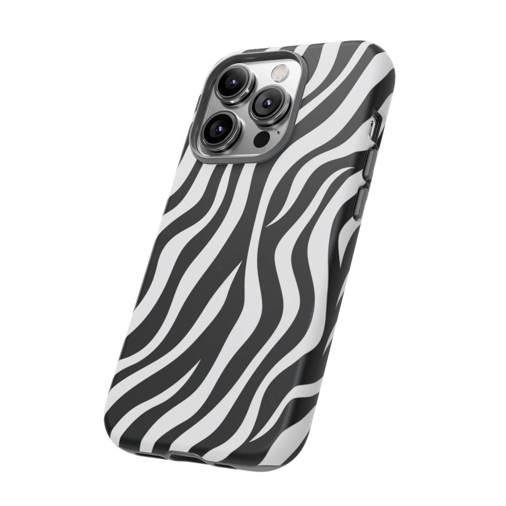 Zwart-Wit Zebra Strepenpatroon