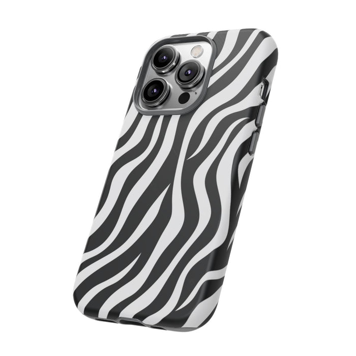Zwart-Wit Zebra Strepenpatroon