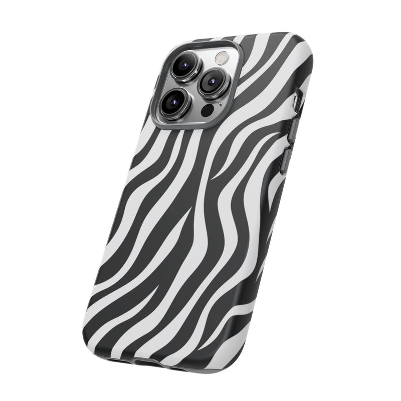 Zwart-Wit Zebra Strepenpatroon