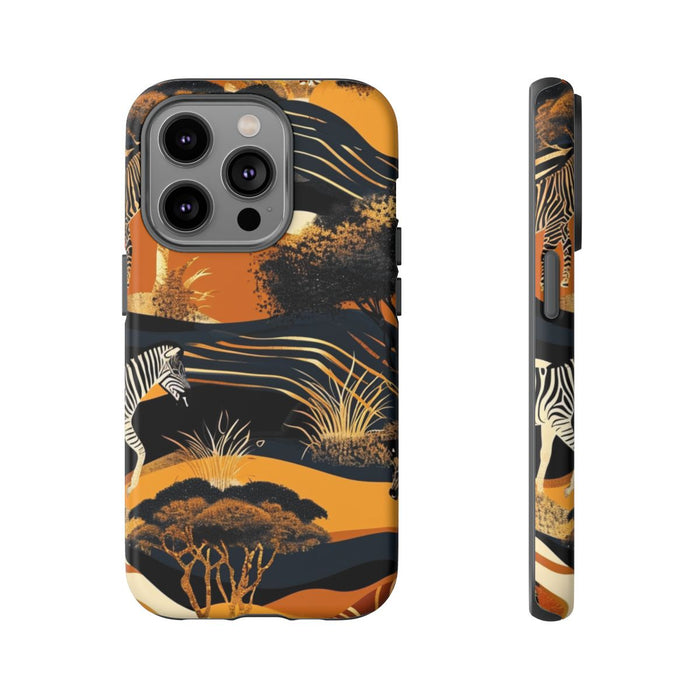 Abstract Afrikaans Savanne Zebra Patroon