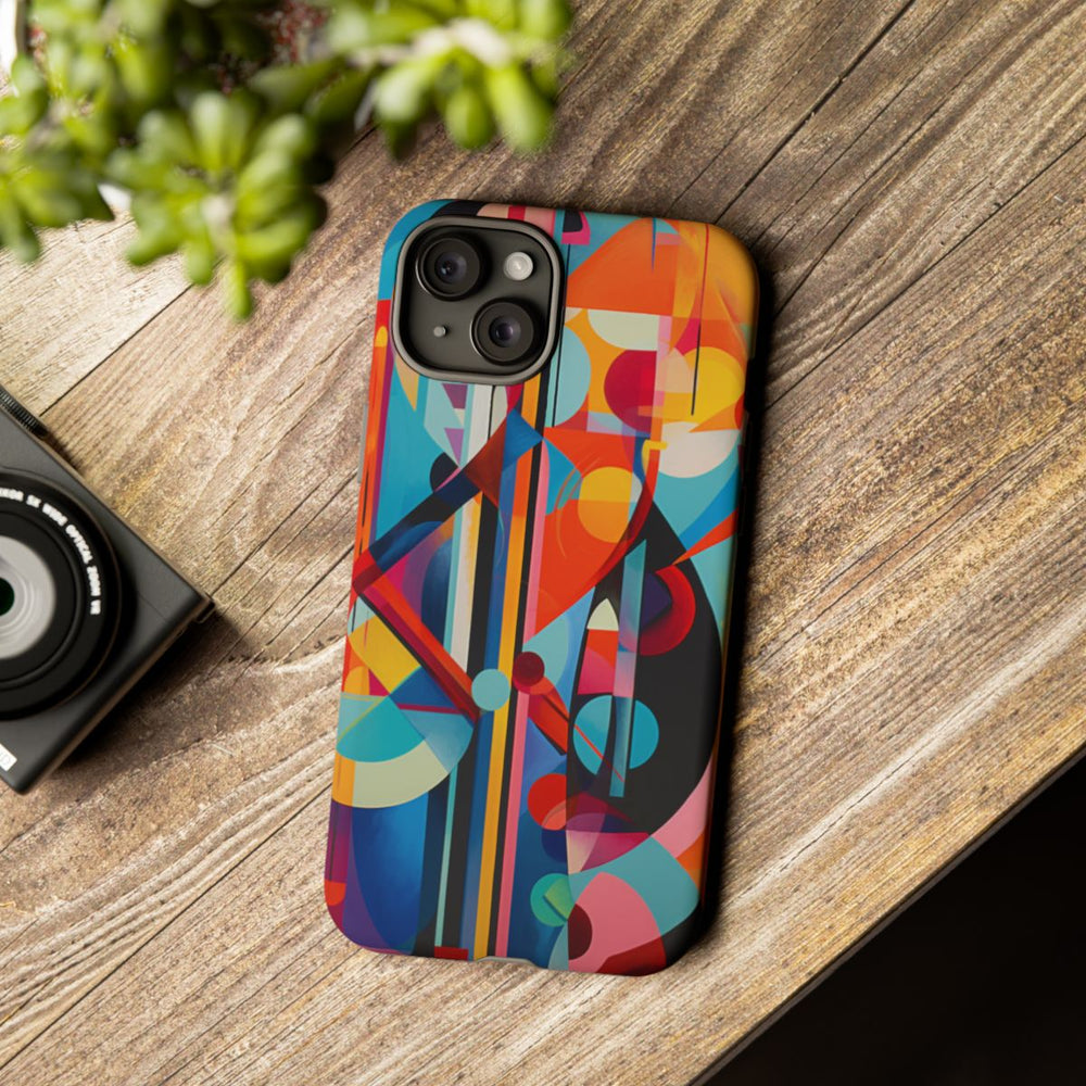 Abstracte Geometrische Kleurencombinatie