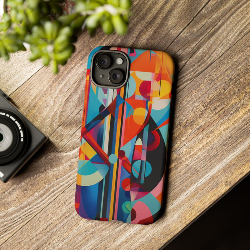 Abstracte Geometrische Kleurencombinatie