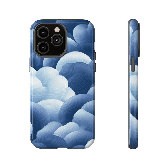 Blauw-Wit Wolkenpatroon