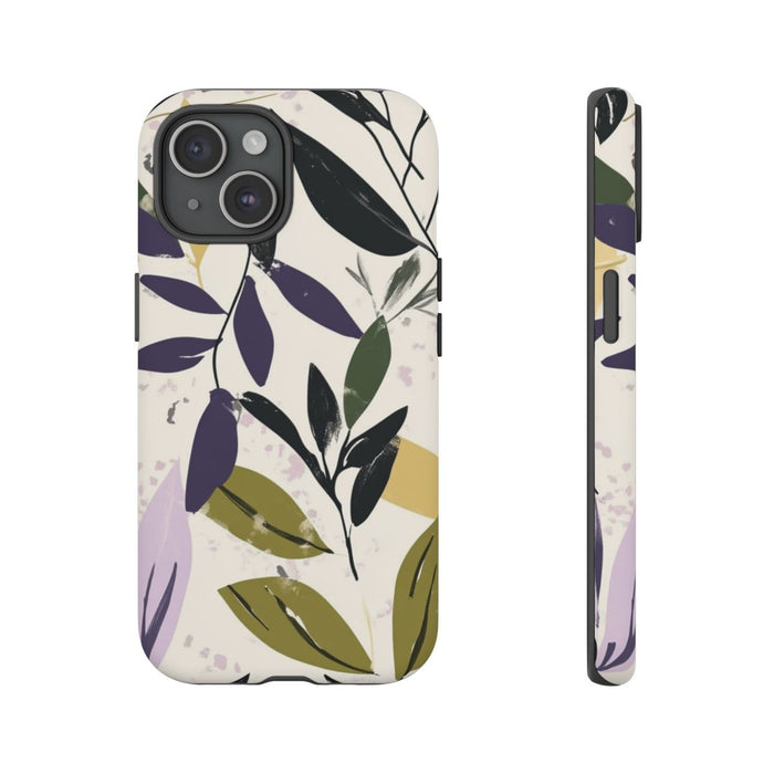 Gestileerd Botanisch Bladerenpatroon