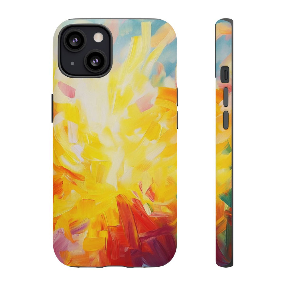 Vrolijke Abstracte Zonneborstels