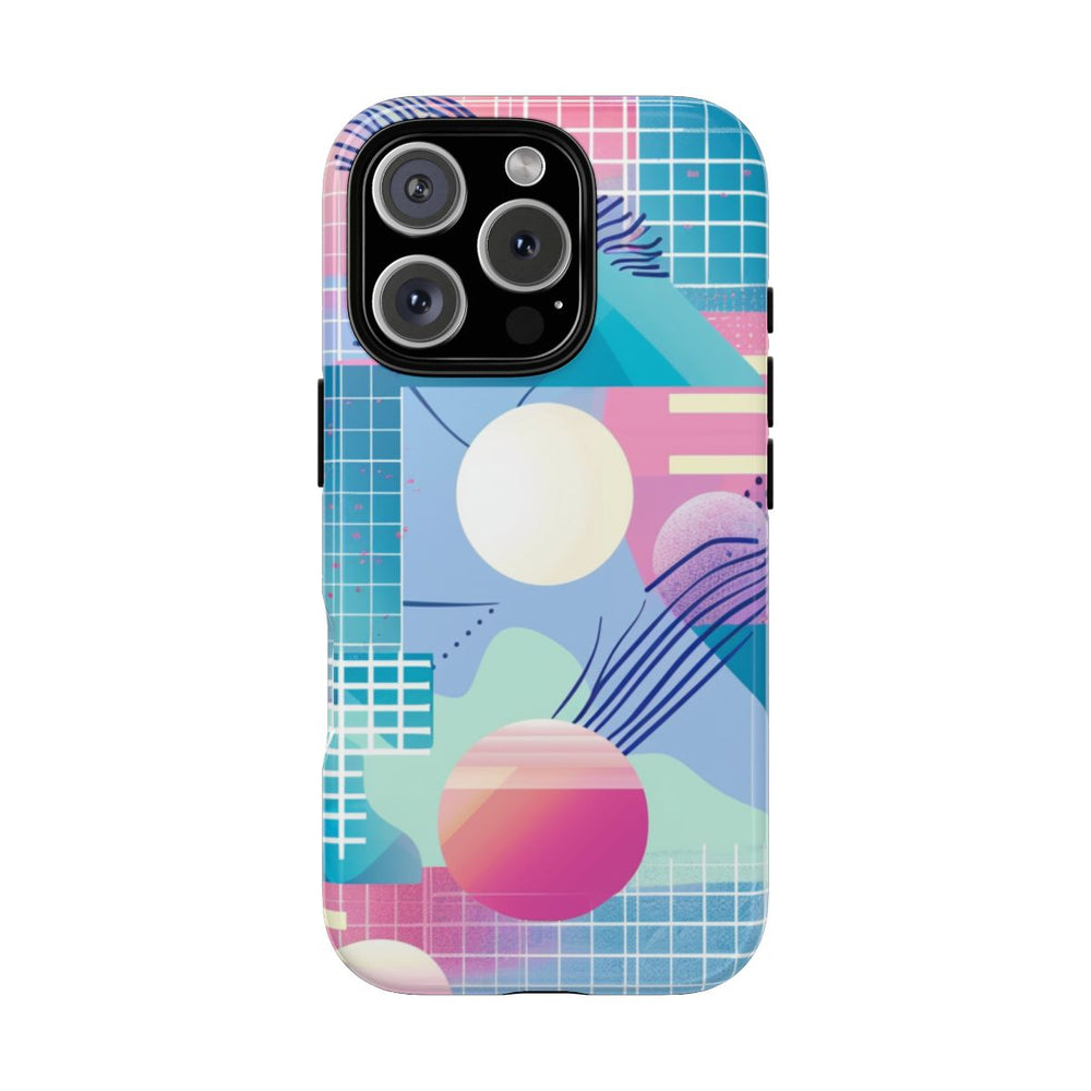 Abstract Geometrisch Patroon in Pasteltinten