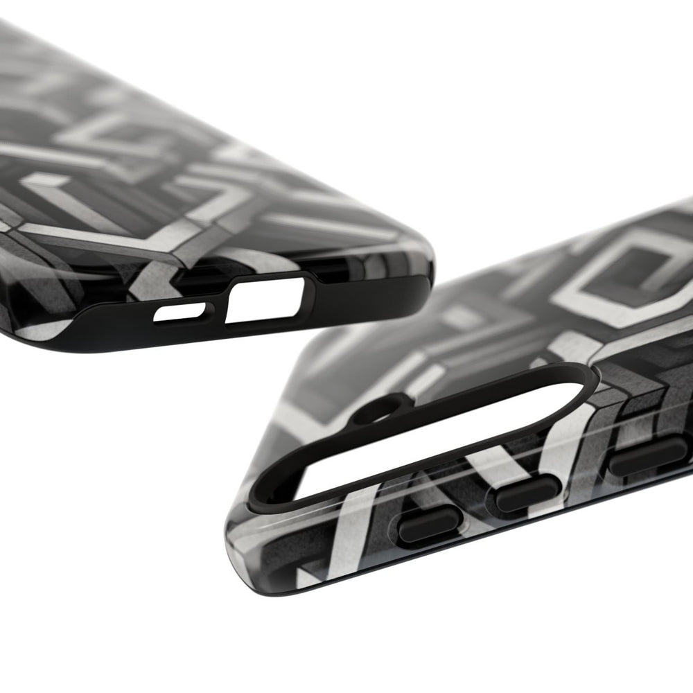 Monochrome Geometrisch Optisch Illusiepatroon