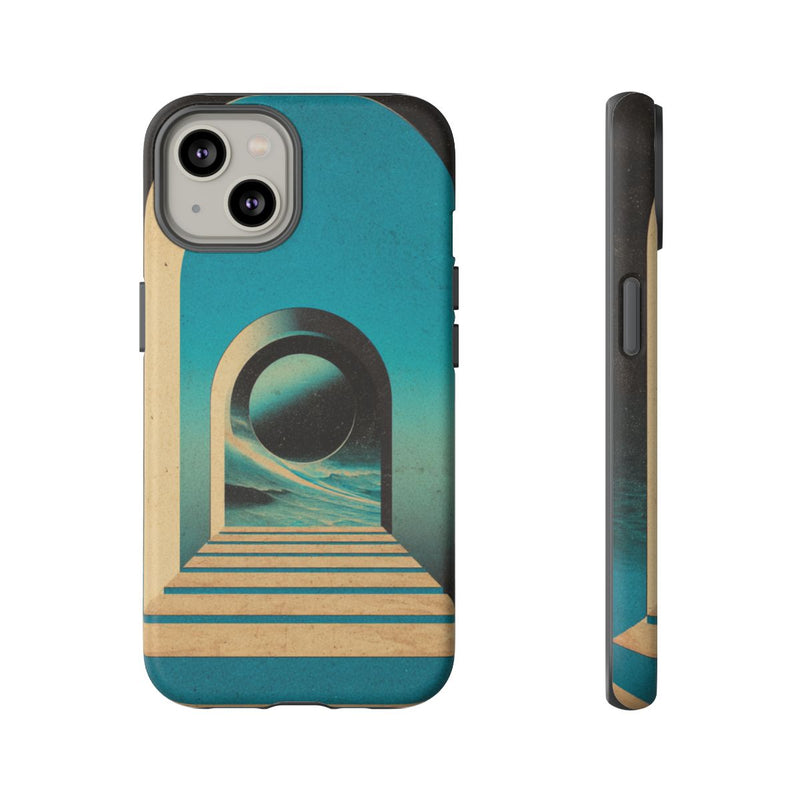 Sfeervolle Surrealistische Poort met Bol