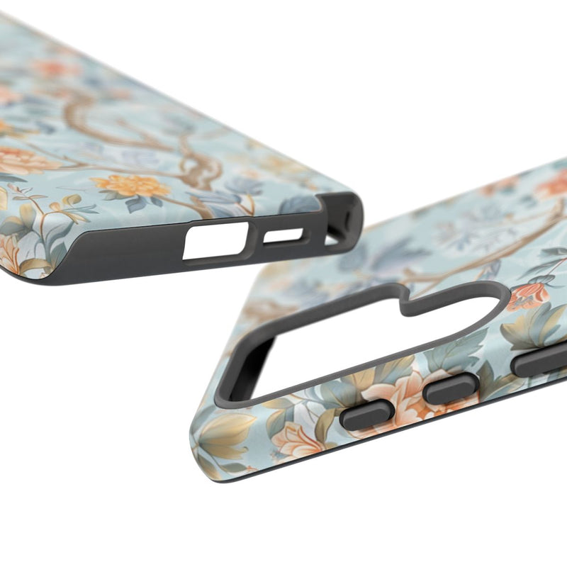 Pastel Chinoiserie Bloemenpatroon