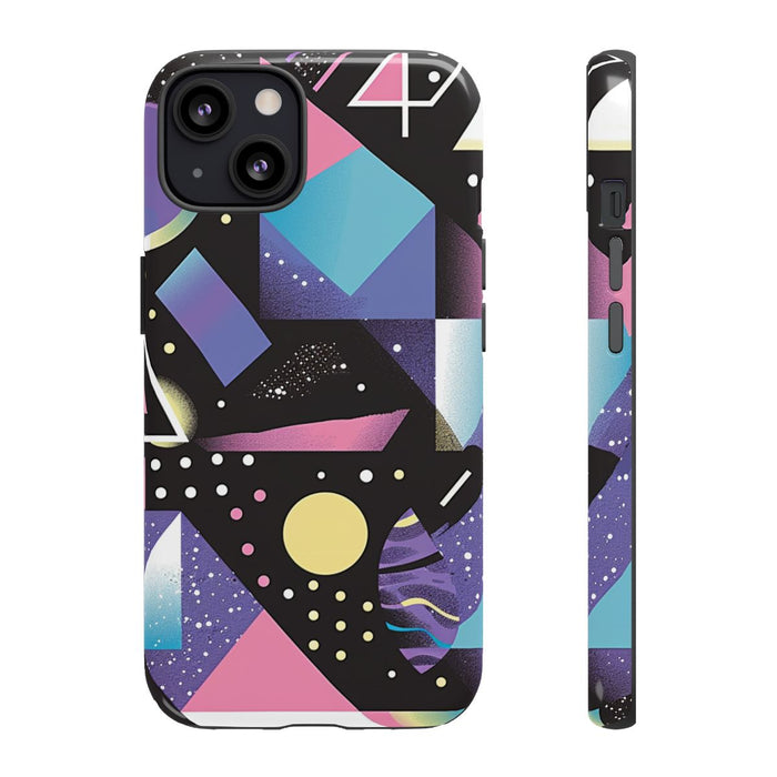 Geometrisch Vaporwave Abstract Patroon