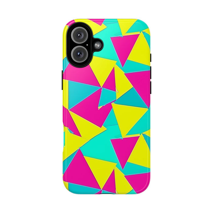 Neon Driehoekenpatroon