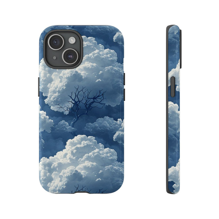 3D Wolken en Boompatroon