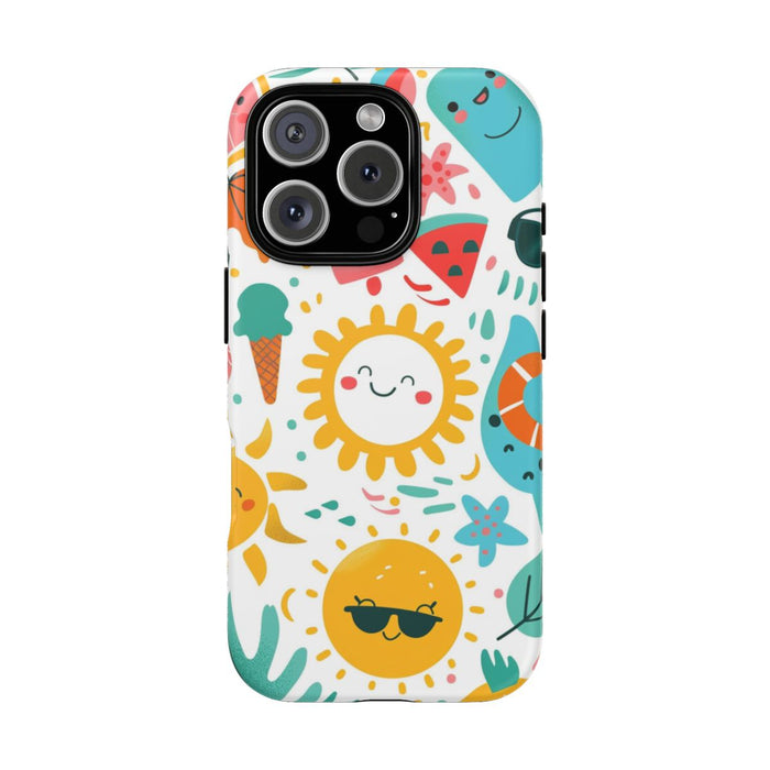 Vrolijke Zomerzonnetjes en Lekkernijen Patroon
