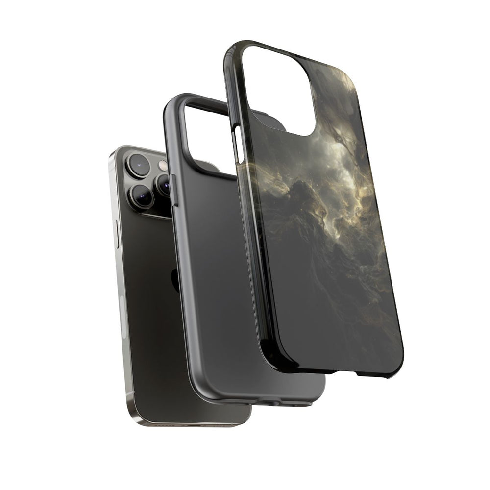 Abstracte Kosmische Schaduwen en Lichtwervelingen