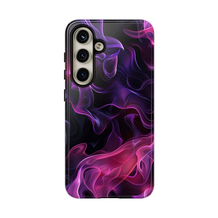 Violette en Roze Abstracte Vlammen