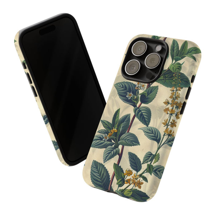 Vintage Botanisch Kruidenpatroon