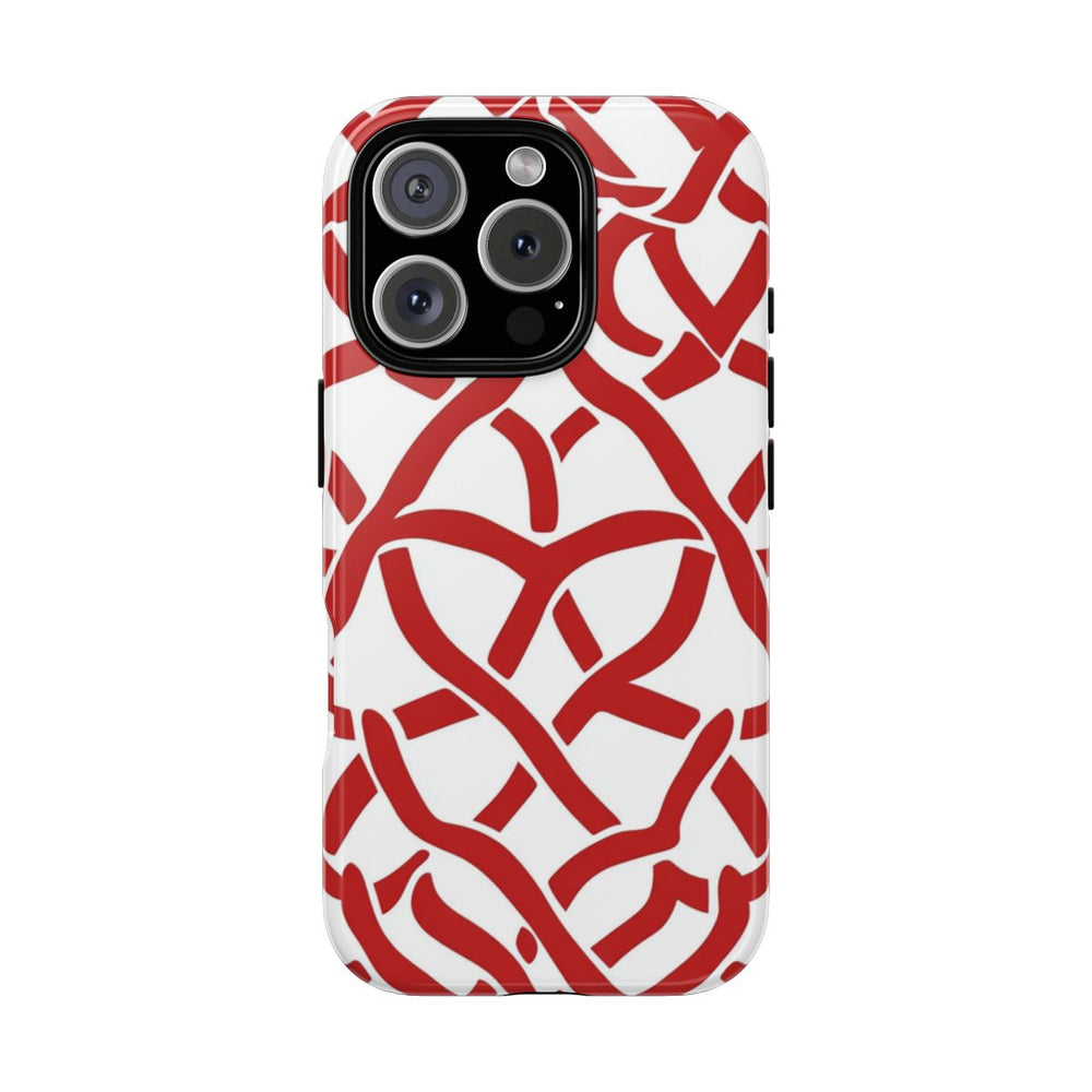 Rood Keltisch Knoopmotief