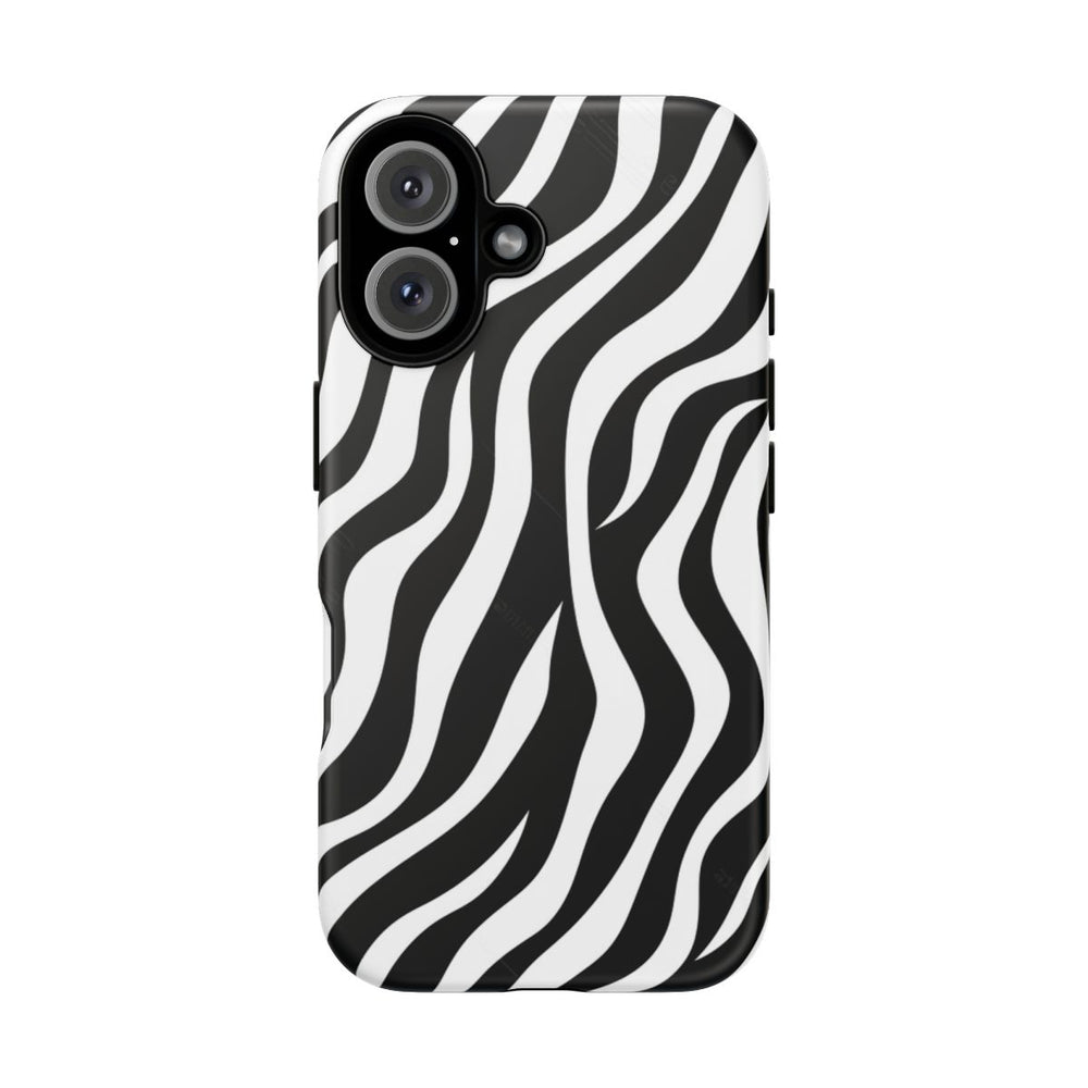 Zwart-Wit Zebra Strepenpatroon