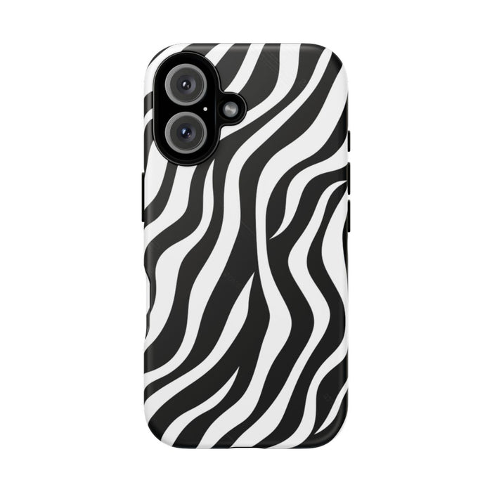 Zwart-Wit Zebra Strepenpatroon