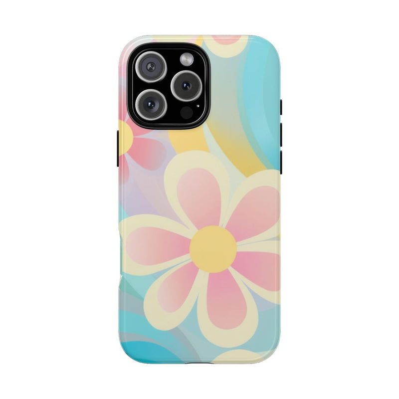 Pastel Groovy Bloemenpatroon