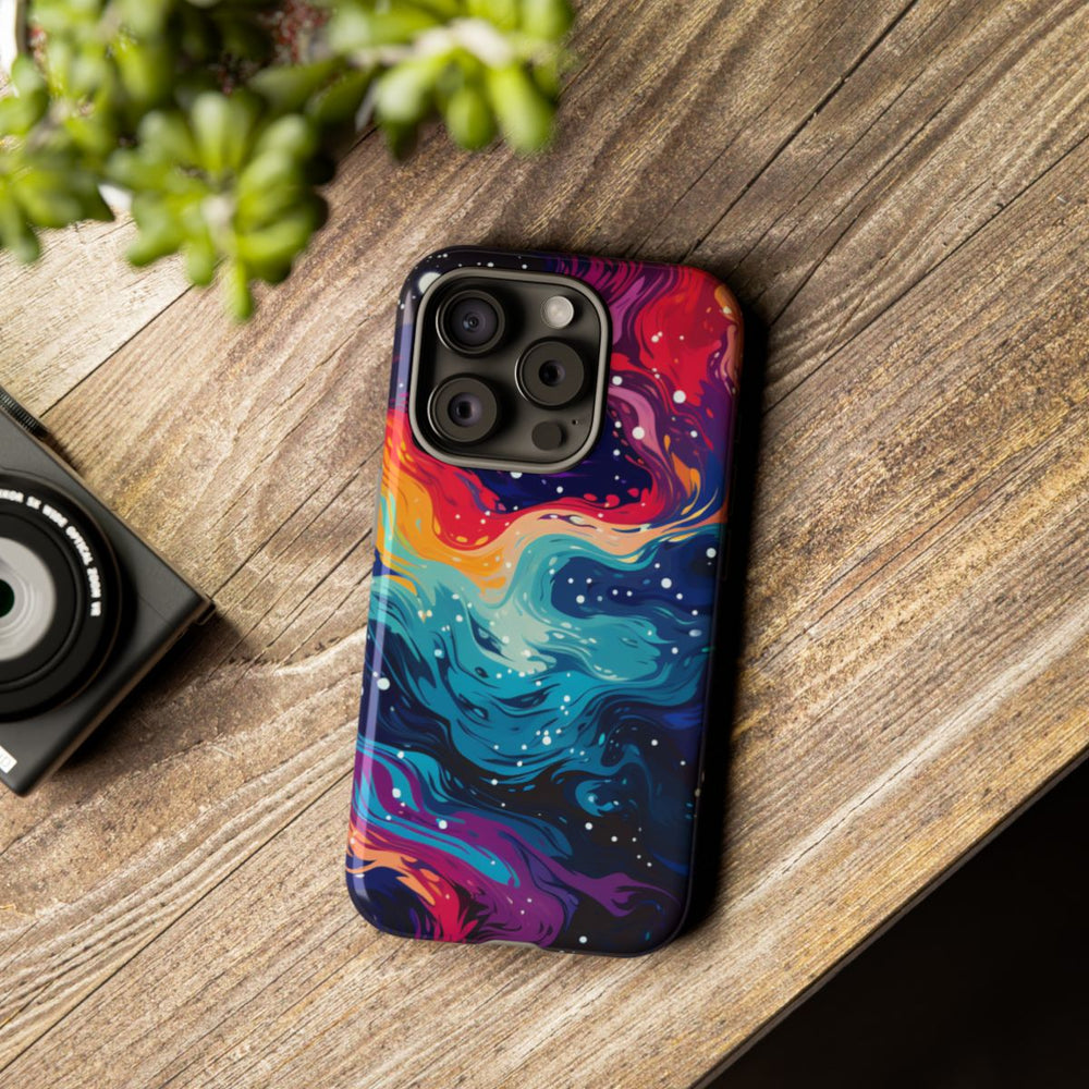 Kleurrijk Abstract Galaxy Patroon
