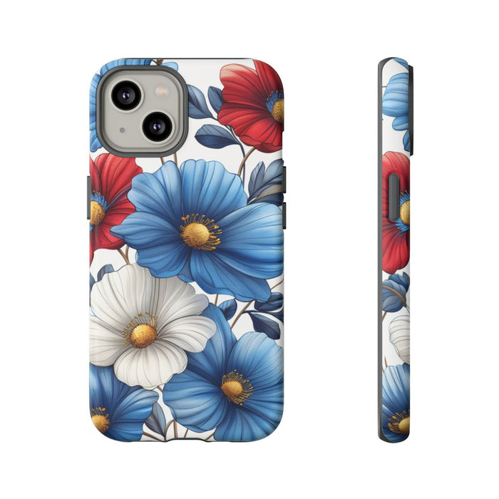 Bloemenpatroon met Mat Effect