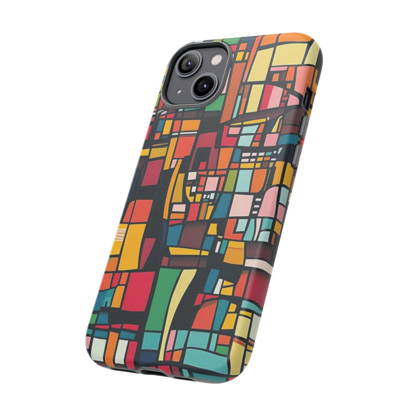 Abstract Kleurrijk Geometrisch Patroon