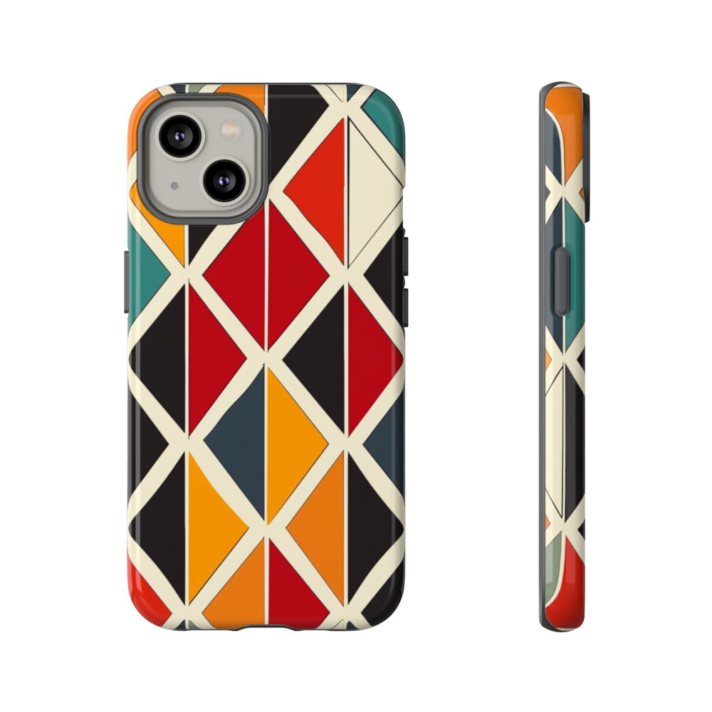 Kleurrijk Geometrisch Diamantpatroon