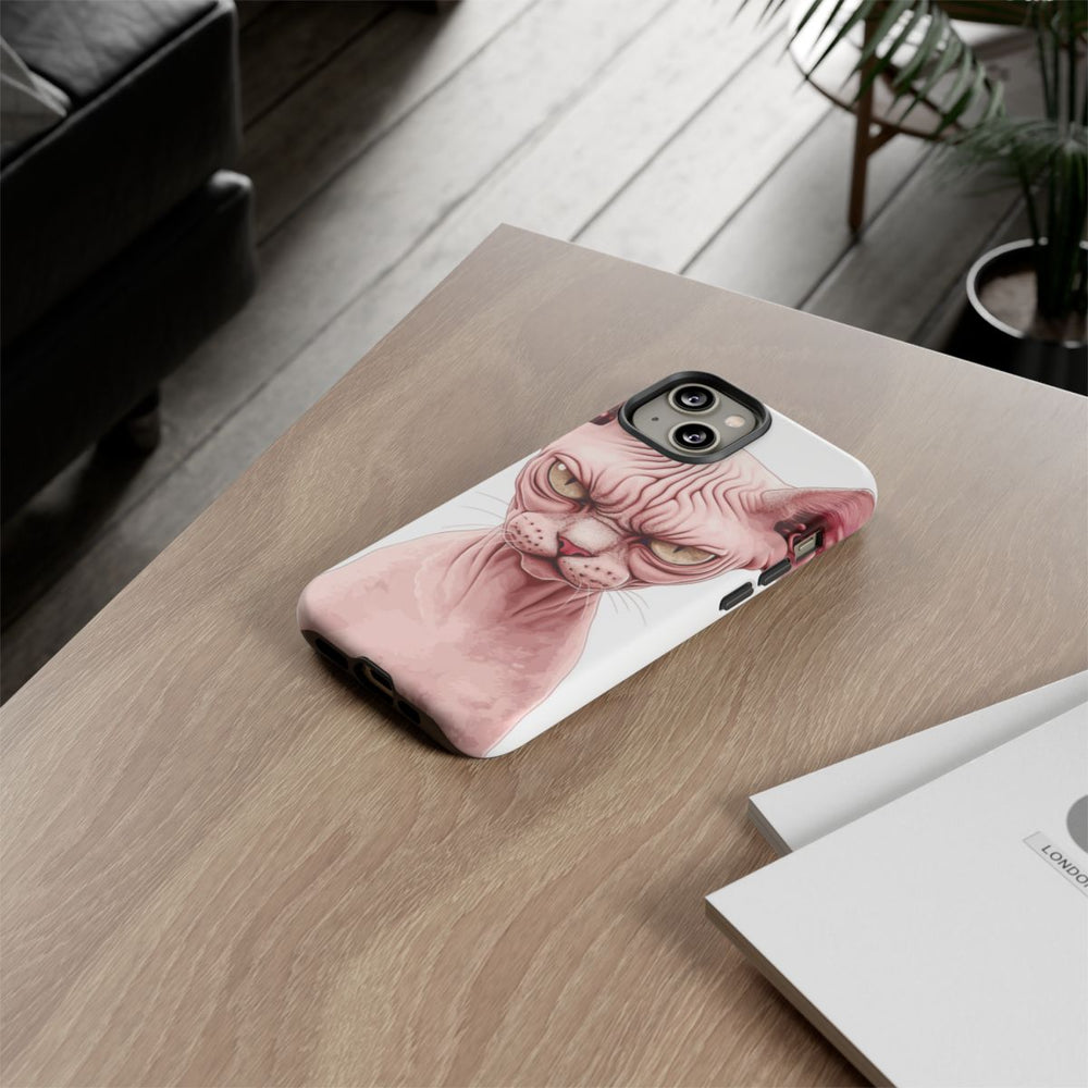 Roze Sfinxkat Illustratie