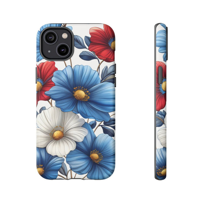 Bloemenpatroon in Mat Design