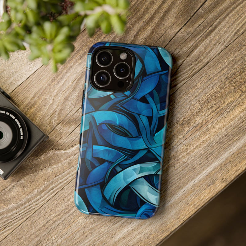 Blauw Keltisch Knoopmotief