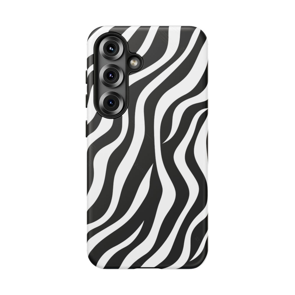 Zwart-Wit Zebra Strepenpatroon