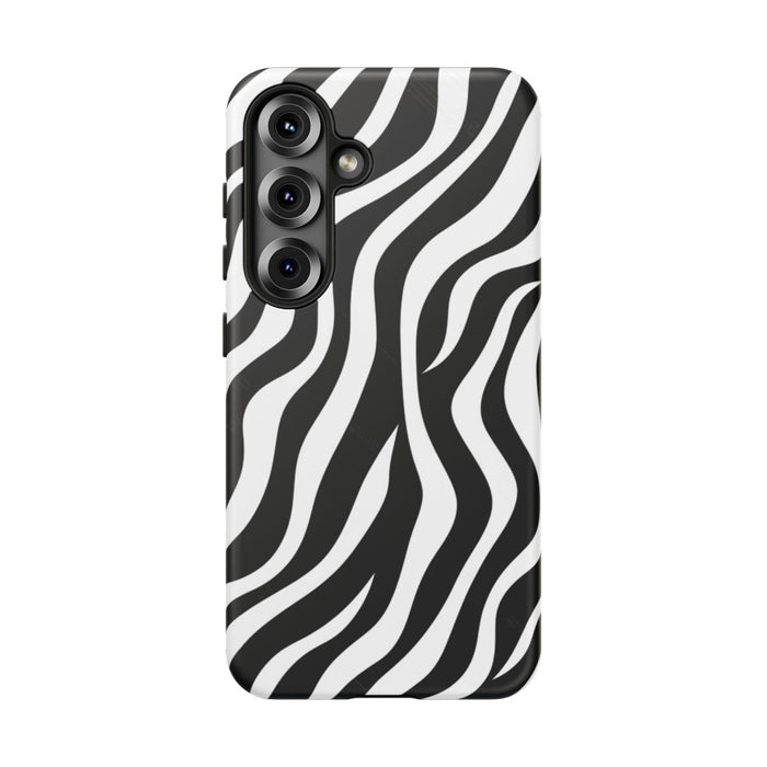 Zwart-Wit Zebra Strepenpatroon