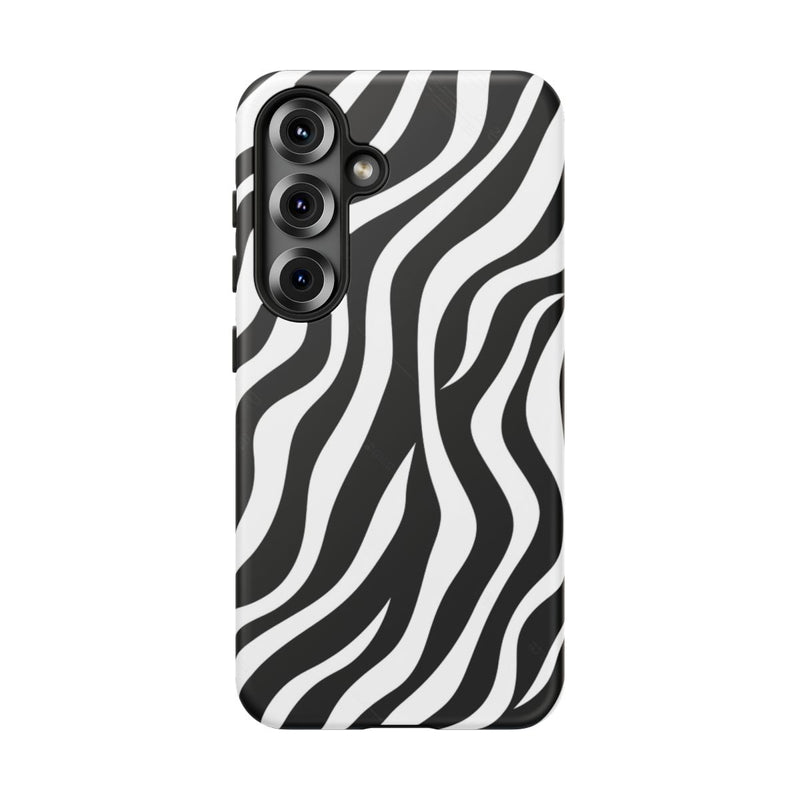Zwart-Wit Zebra Strepenpatroon