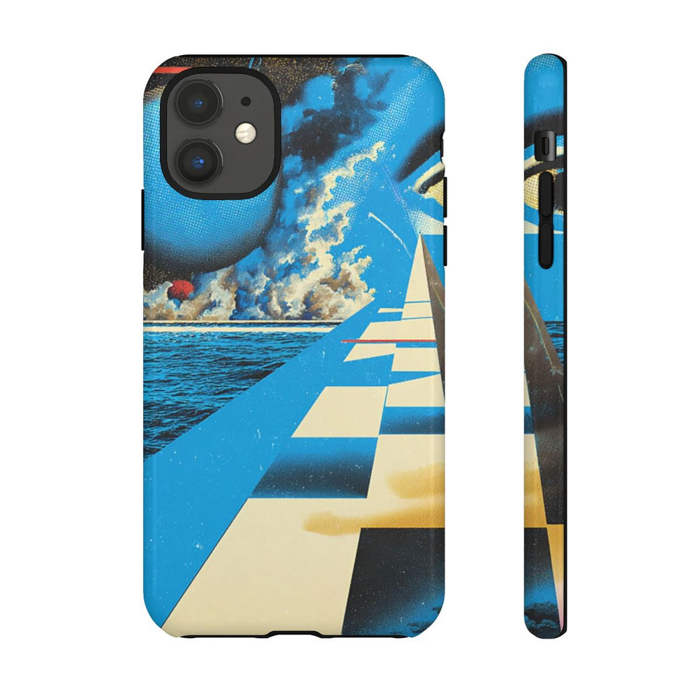 Surrealistische Geometrische Oceaanscène